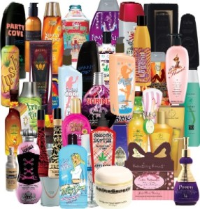 tanning products